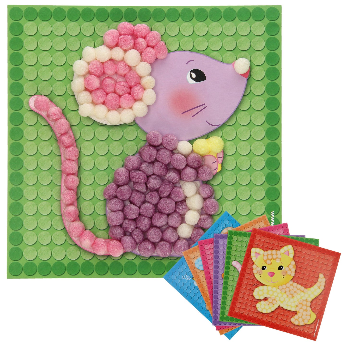 Les cartes Playmais mosaic décorent de petits amis