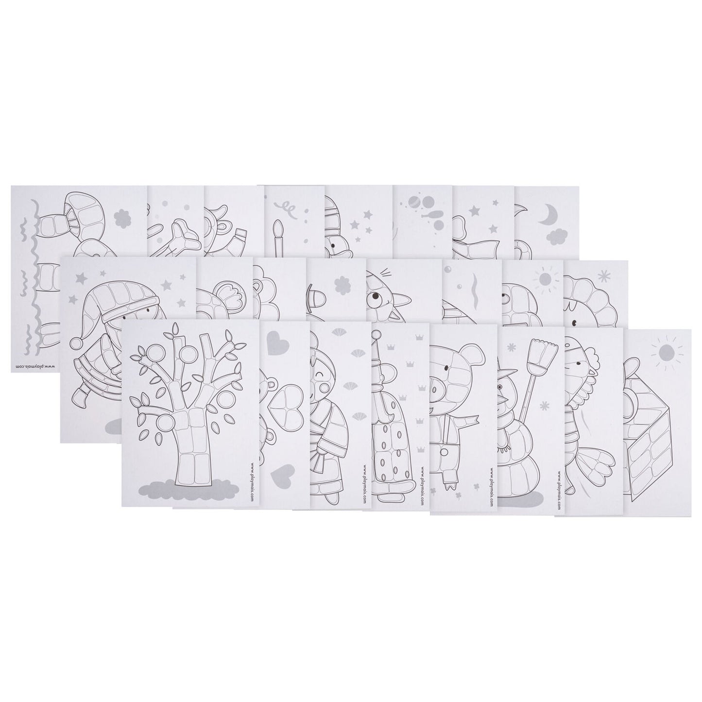 Playmais décore les cartes, 24e.