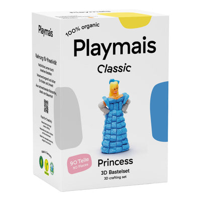 Princesse 3D classique Playmais - 90pcs.