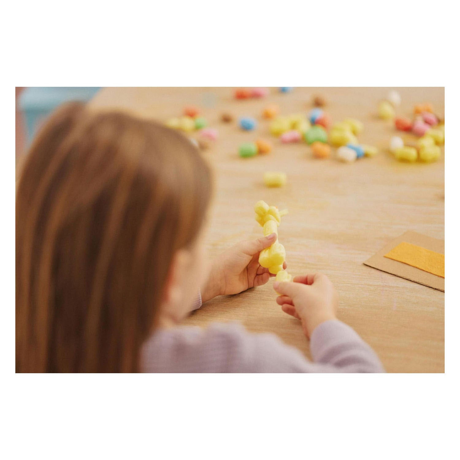 Girafe 3D classique Playmais - 90 pcs.