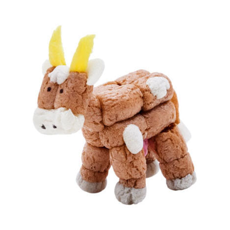Vache 3D classique Playmais - 90 pcs.
