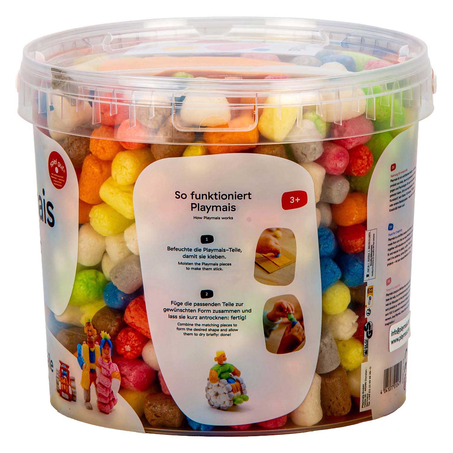 Seau de base classique Playmais - 600 pcs.
