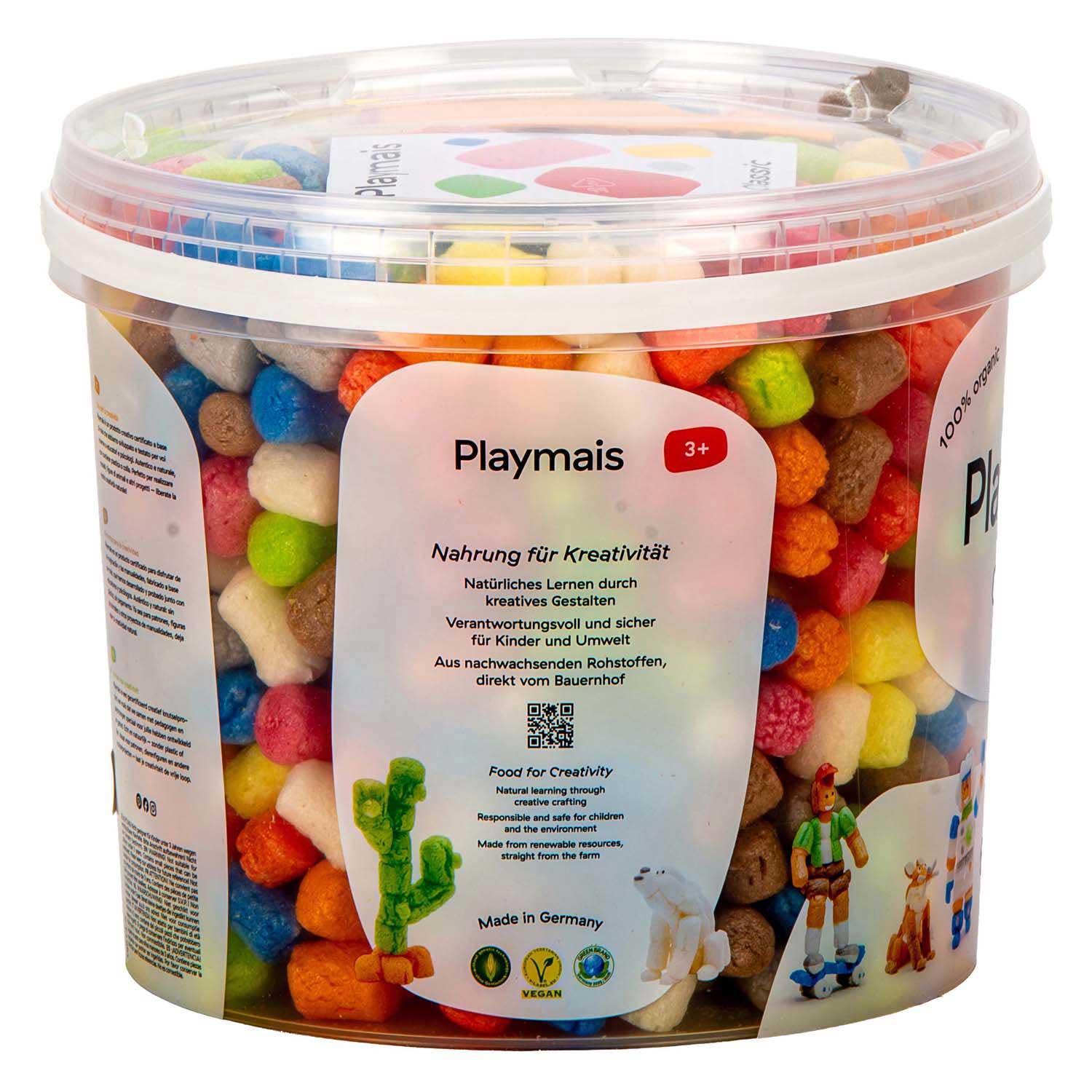Seau de base classique Playmais - 600 pcs.