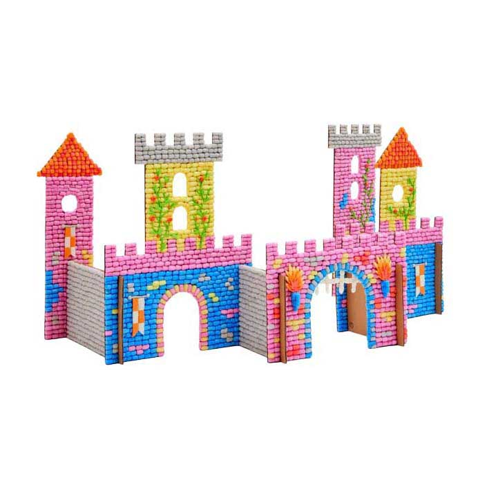 Ensemble château en mosaïque Playmais - 8000 pcs.