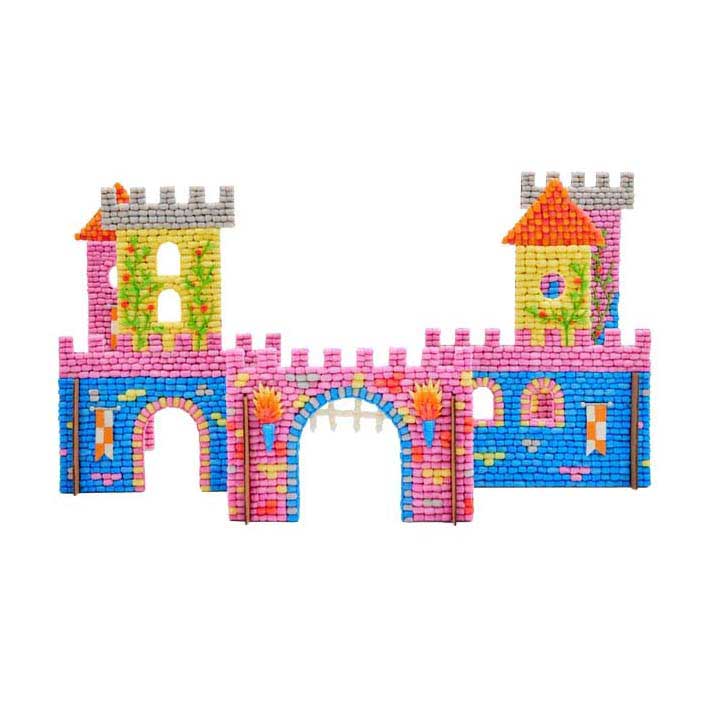 Ensemble château en mosaïque Playmais - 8000 pcs.