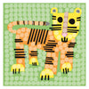 Des cartes mosaïque Playmais décorent le zoo