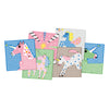 Les cartes mosaïque Playmais décorent la licorne