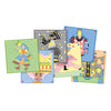 Les cartes mosaïque Playmais décorent la princesse