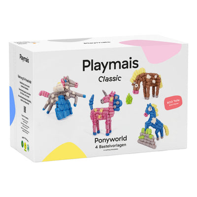 Le monde des poneys classiques Playmais - 800 pièces
