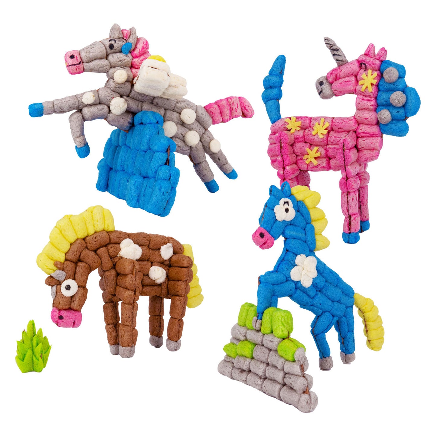 Le monde des poneys classiques Playmais - 800 pièces
