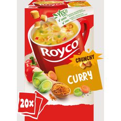 Soupe minute croûtons au curry royco 175ml