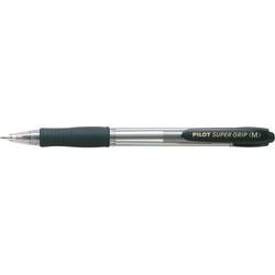 Stylo à bille pilote super grip m noir 0,32 mm