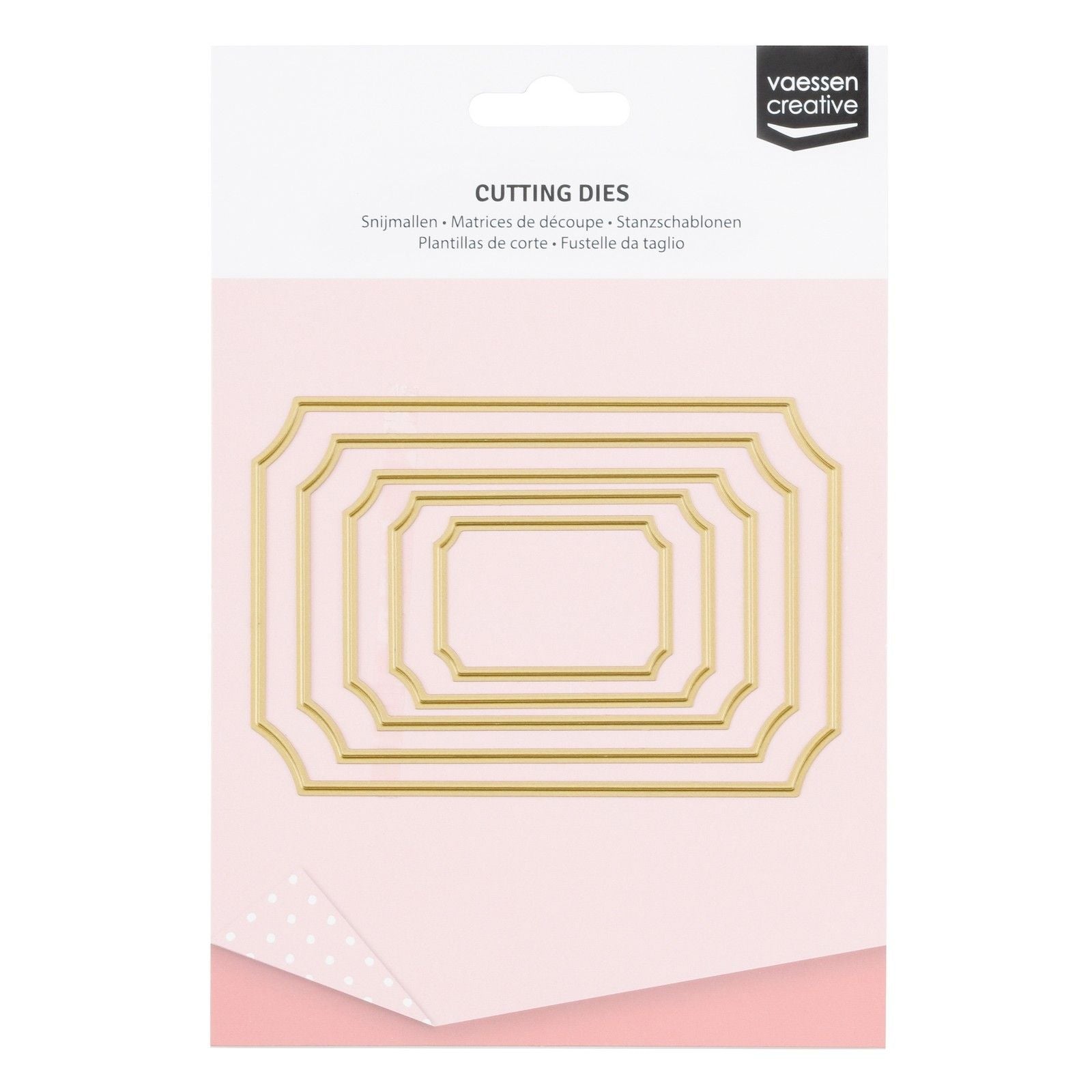 Vaessen creative • matrices de découpe tickets 5 pcs.