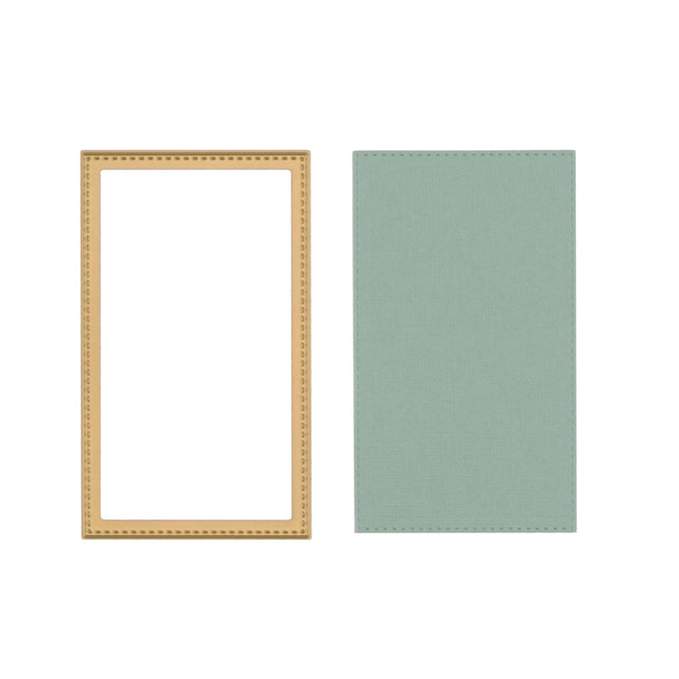 Vaessen creative • essentials matrices de découpe rectangle 8 pcs.