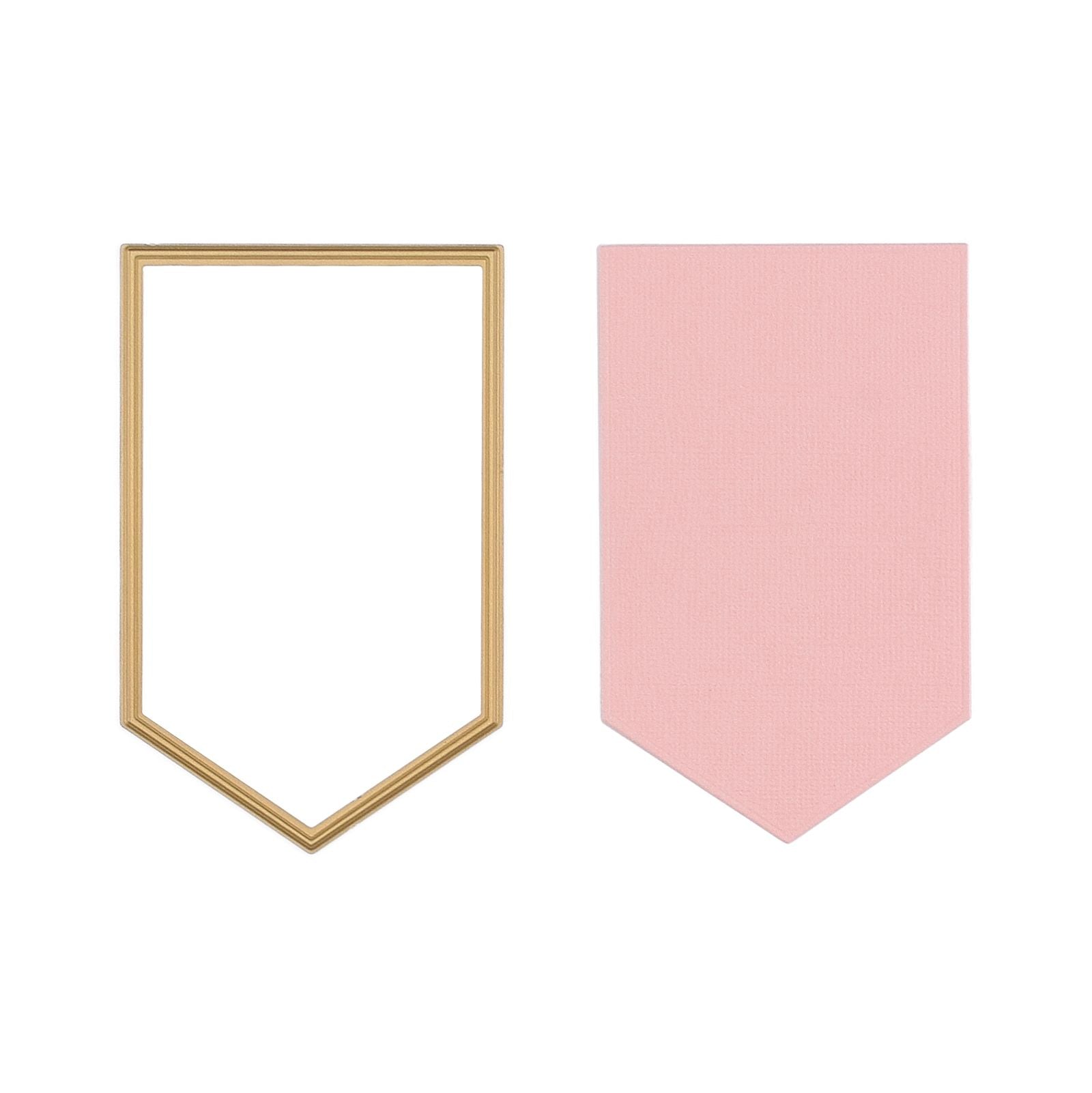 Vaessen creative • essentials matrices de découpe rectangle 8 pcs.
