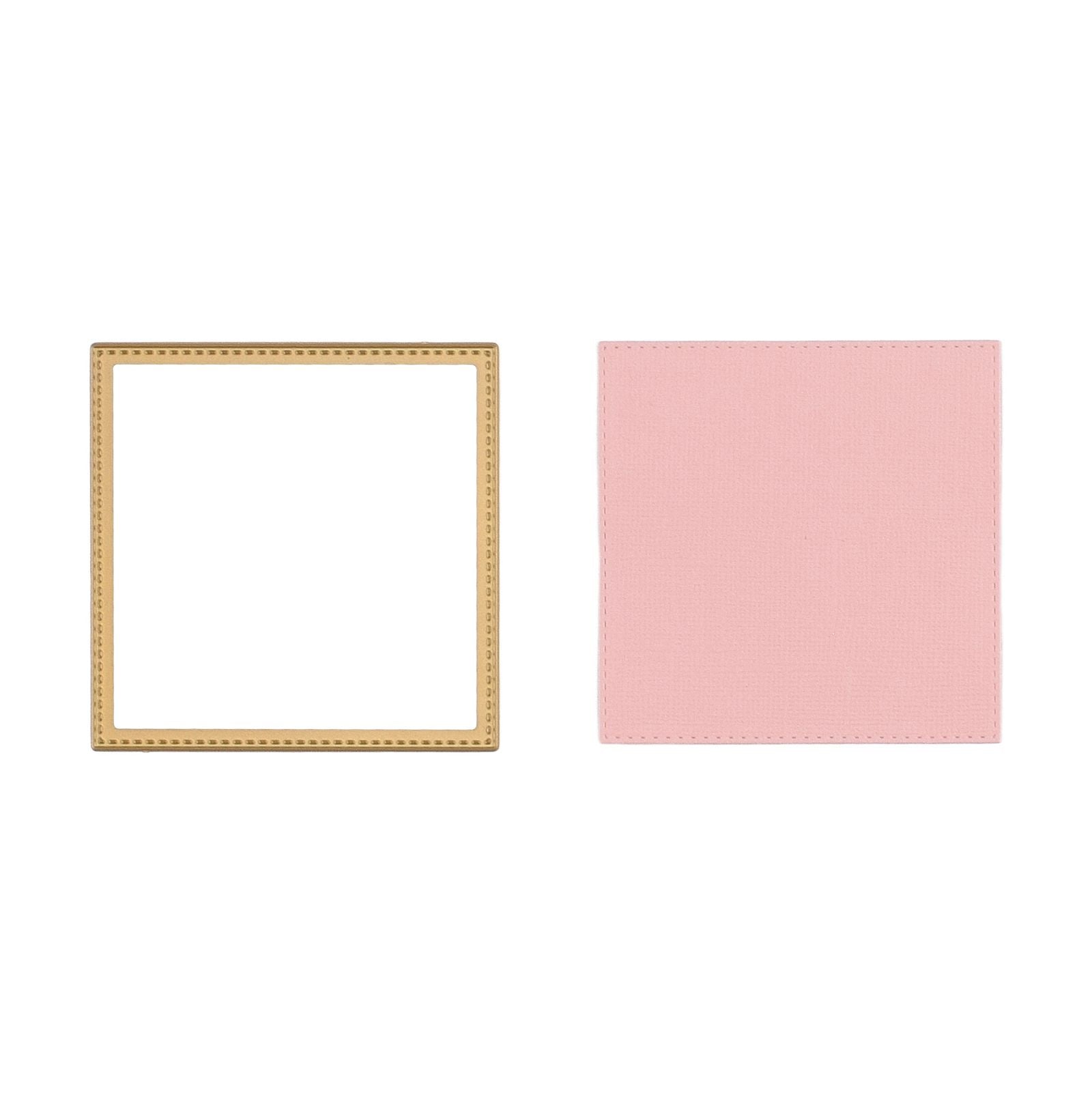 Vaessen creative • matrices de découpe essentials carré 8 pcs.