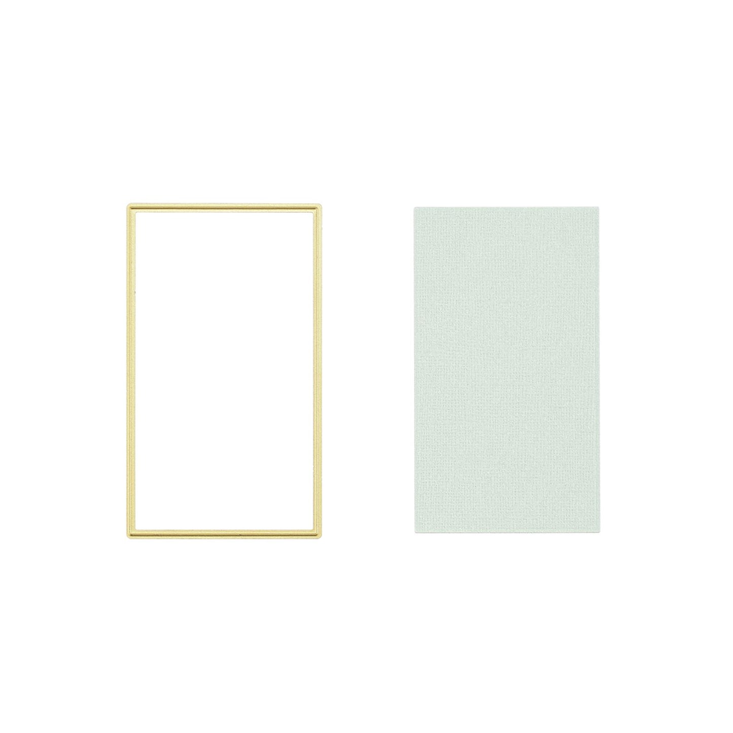 Vaessen creative • matrices de découpe et de gaufrage rectangles 8 pcs.
