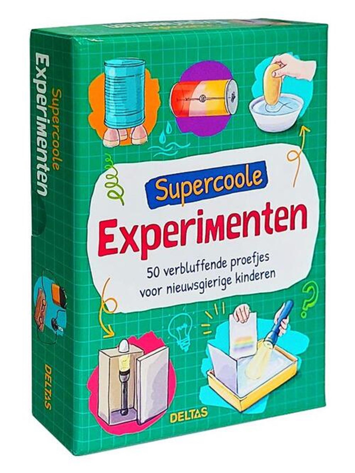 Deltas Super Cool Experiments Box avec des cartes