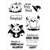 Vaessen creative • tampons transparents trick or Treat 9 pcs. - afbeelding 2