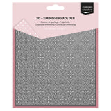 Vaessen creative • Dossier de gaufrage 3D poinsettias 15x15cm - afbeelding 1