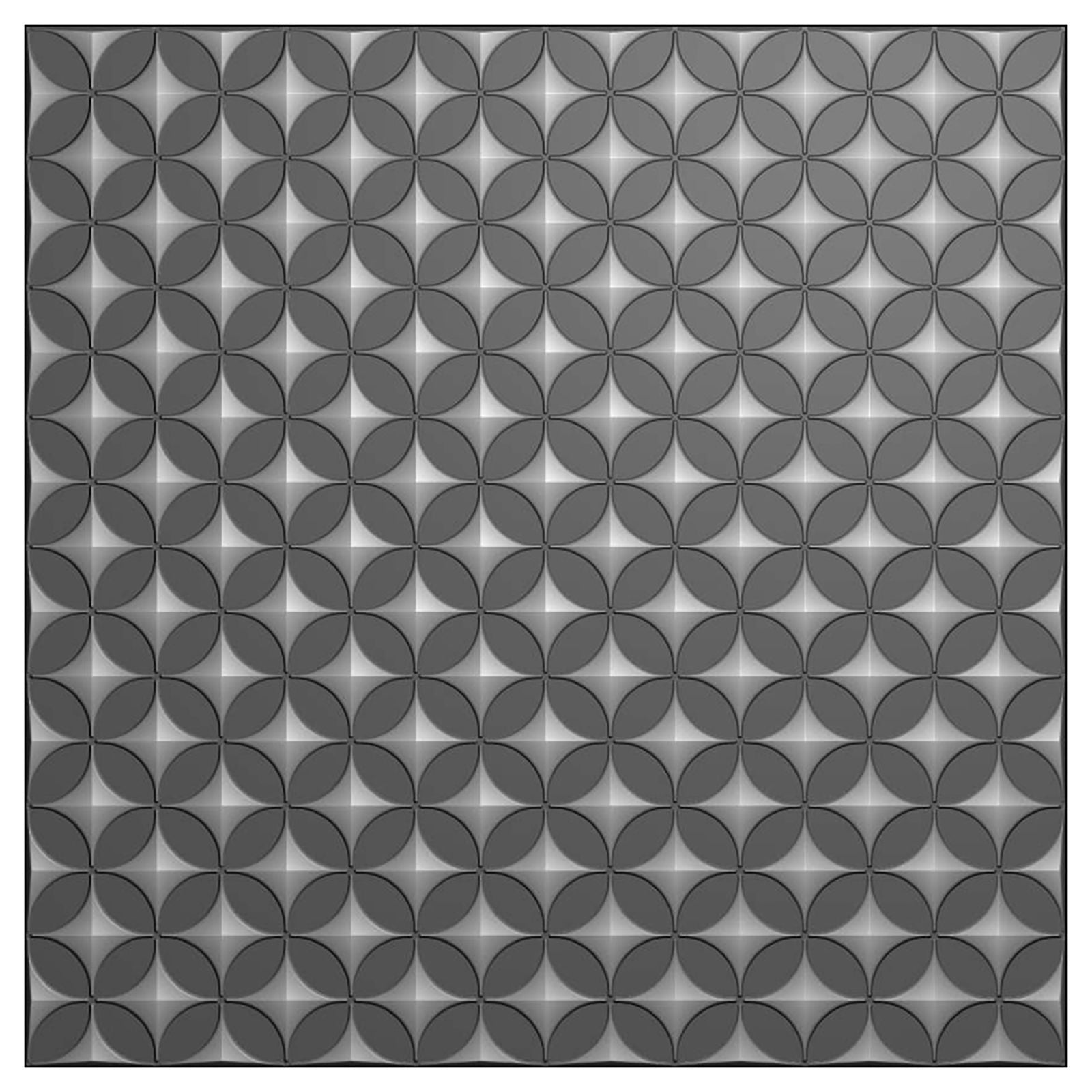 Vaessen creative • Dossier de gaufrage 3D étoiles graphiques 15x15cm