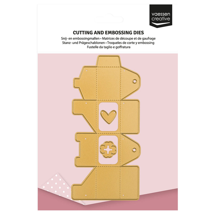 Vaessen creative • mini matrices de découpe coffret cadeau 3 pcs.