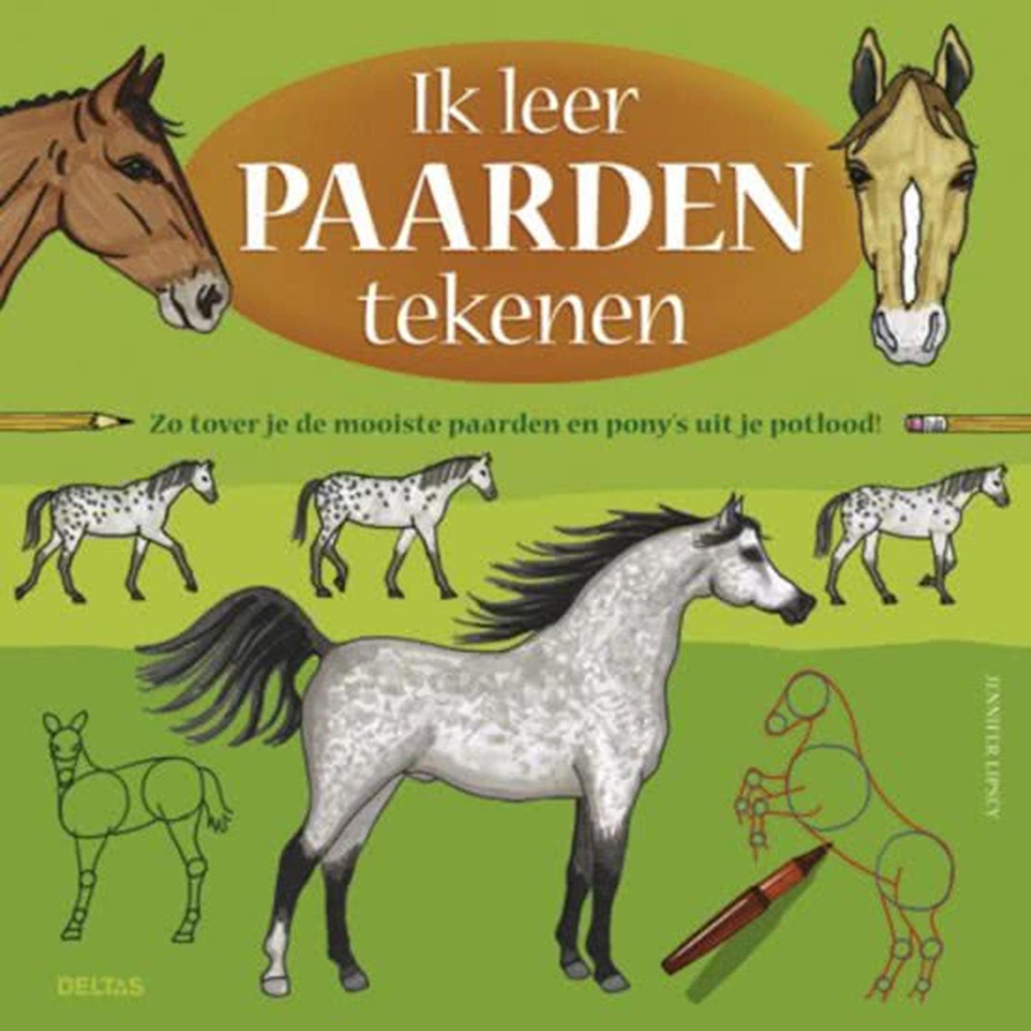 J'apprends à dessiner des chevaux