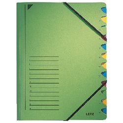 Dossier de tri Leitz carton vert A4