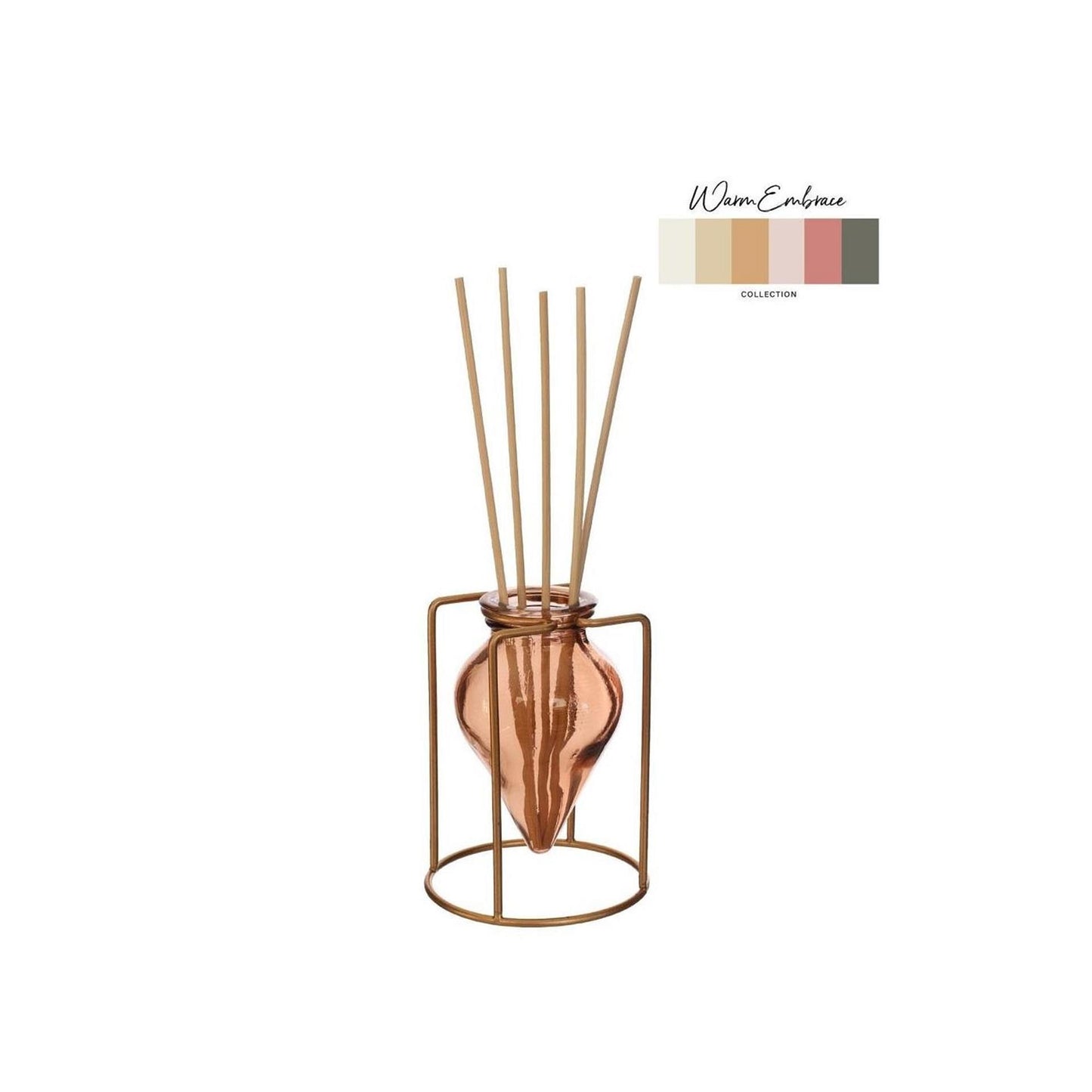 Idées diffuseur 4 saisons brise ambre ø8,5xh22cm