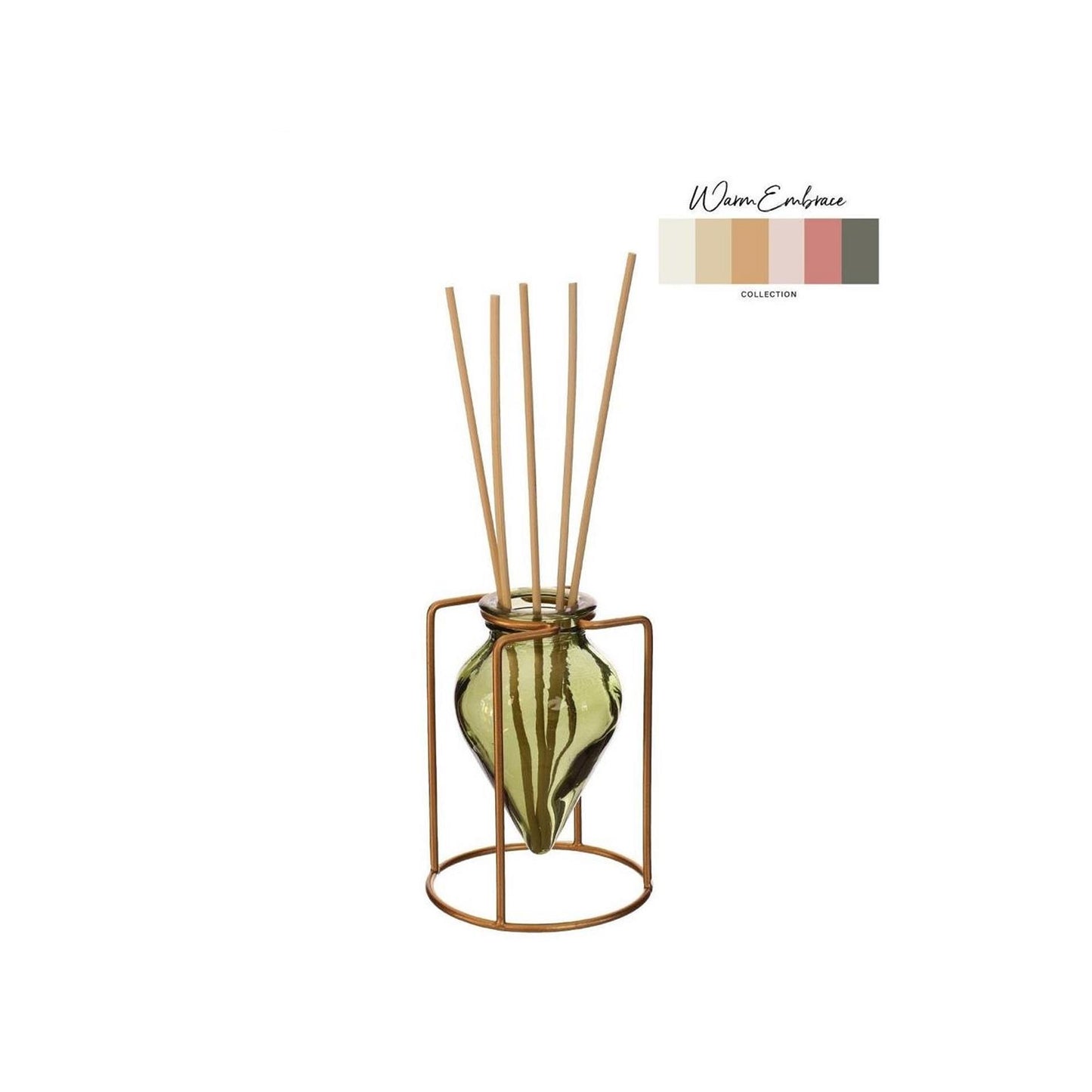 Idées 4 saisons diffuseur brise vert ø8,5xh22cm