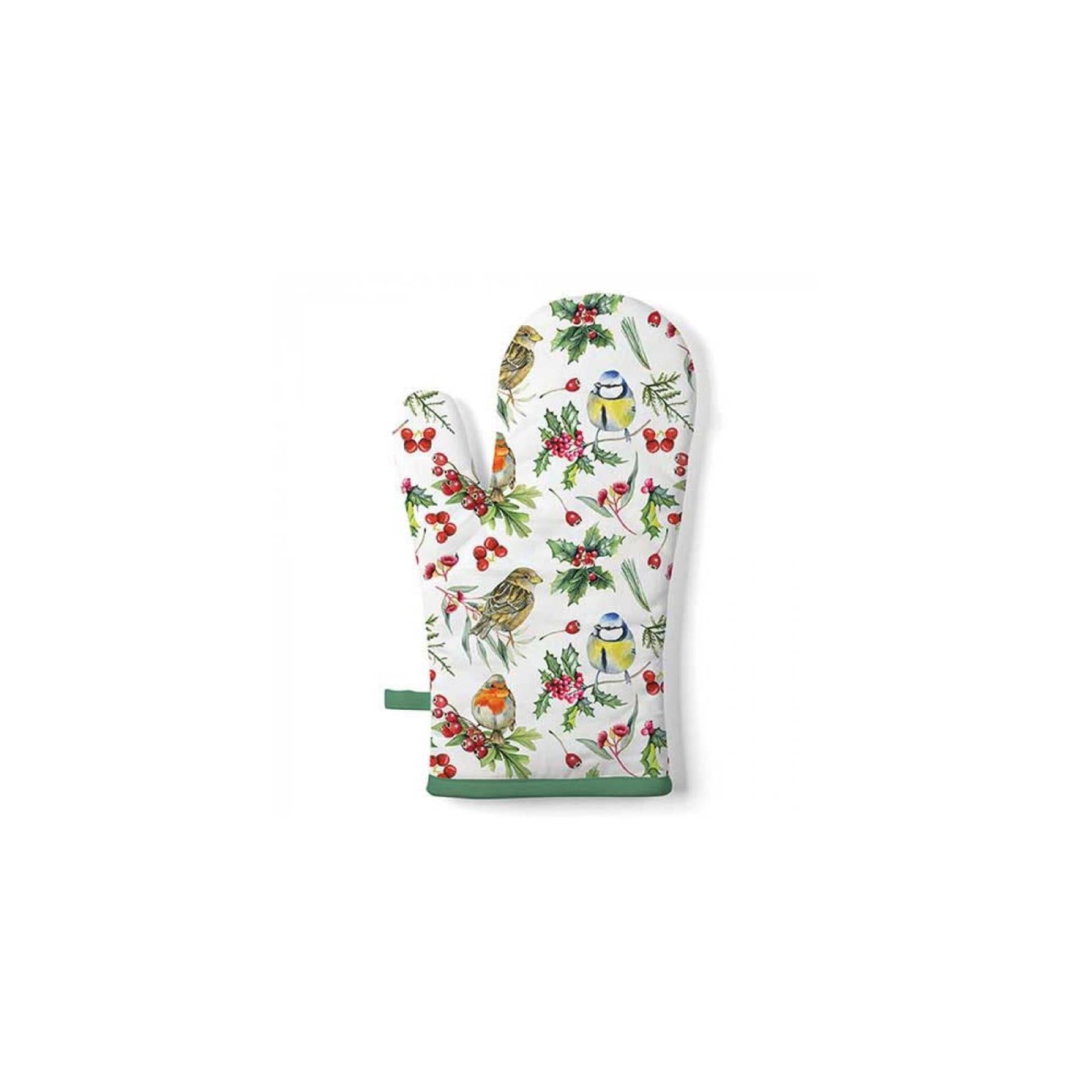 Gant de cuisine Ambiente oiseaux en hiver