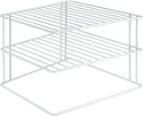 Metaltex Metaltex Silos Space côté rek 2 shorts 25x25x19 cm blanc - afbeelding 1