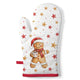 Ambiente gant de cuisine cacao et biscuit 18x30cm coton