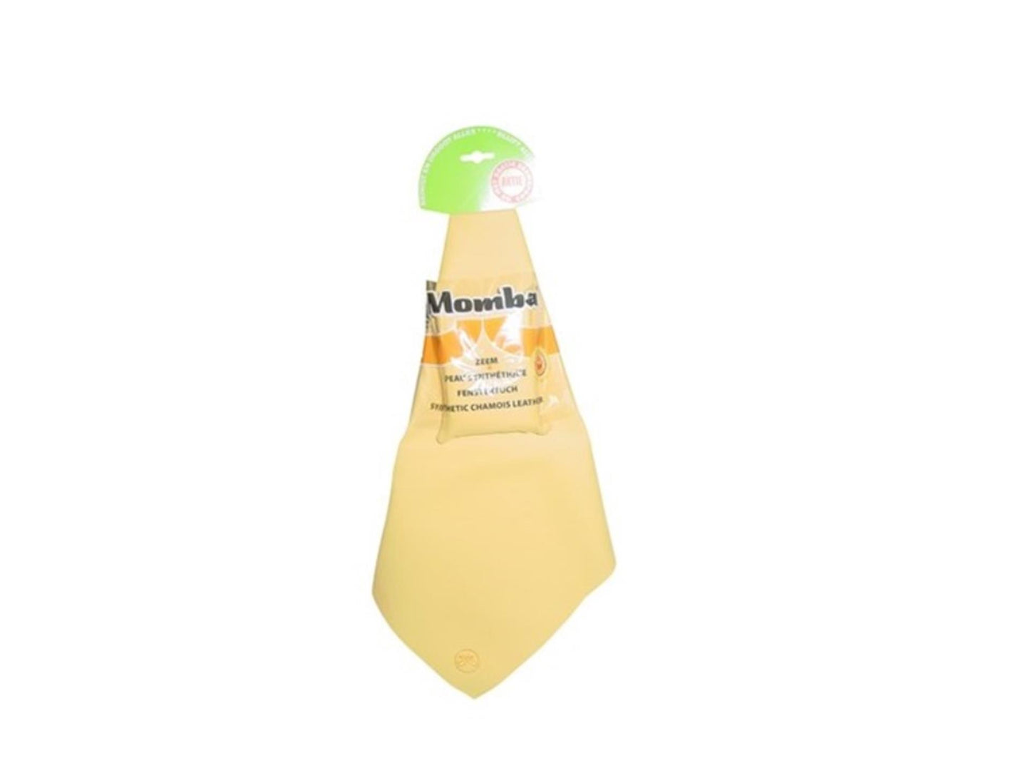 Chamois artificiel Momba avec éponge chamois 38x44cm