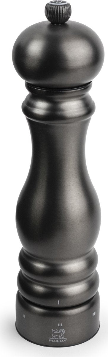 Moulin à sel Peugeot Paris 22 cm - carbone - u'select - broyeur zirlion