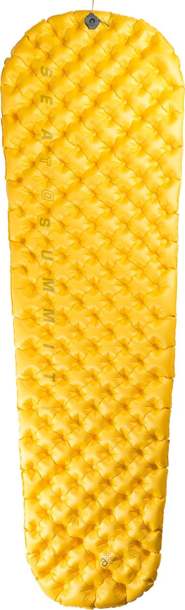 Sea to summit ultralight regular - tapis de couchage gonflable - 5 cm - 395 g - jaune