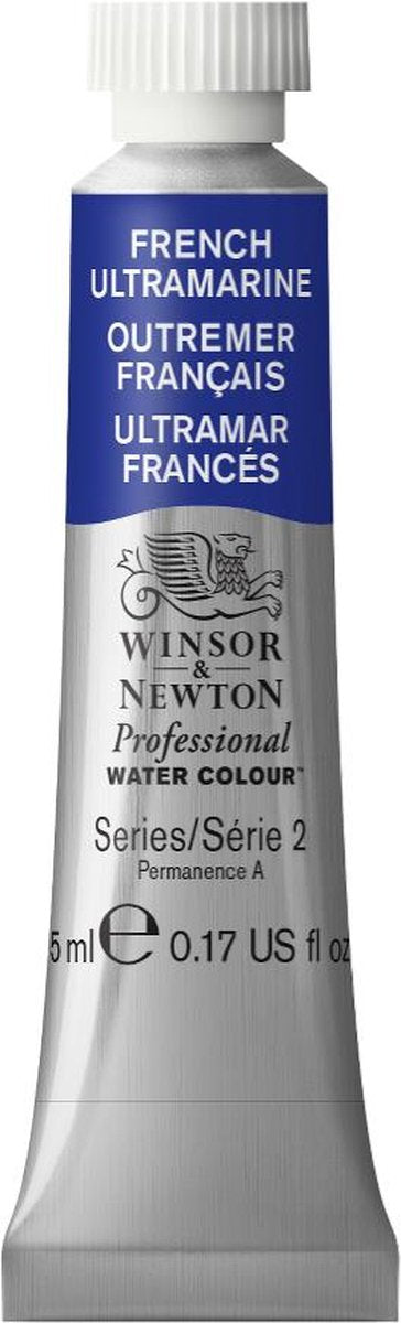 Winsor Newton W N Peinture aquarelle professionnelle 5 ml | Outremer français