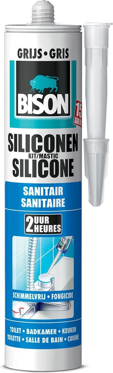 Bison 1029749 - b sil.kit 310ml manh.gris | 3 pièces