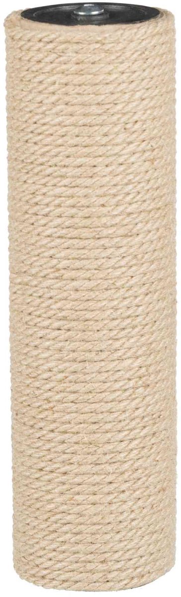 Trixie poteau de rechange jute - avec filetage - 30x9x9 cm