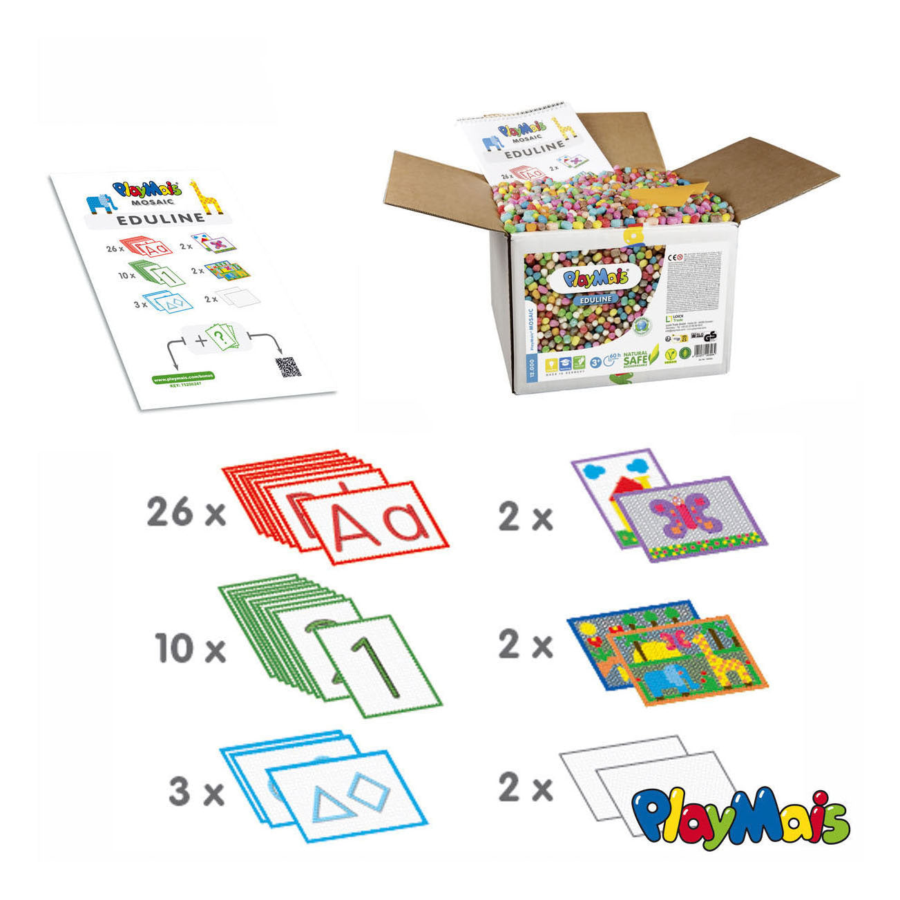 Playmais Eduline Mosaic (> 12 000 pièces)