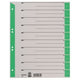 Onglets leitz gris, carton kraft vert a4 100 pièces