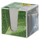 Support bloc cube recyclé + recharge 90x90mm
