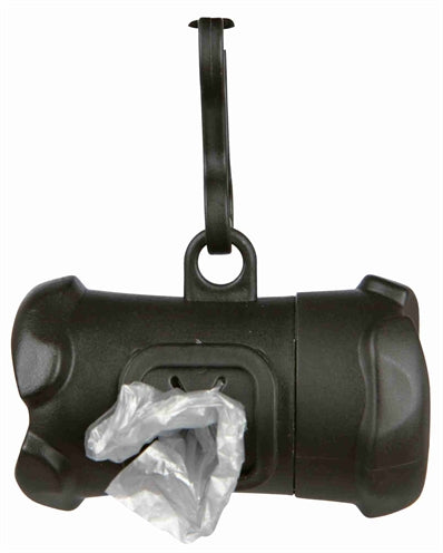Trixie Poop Sac Holder Bone Forme avec sacs de merde Assorti