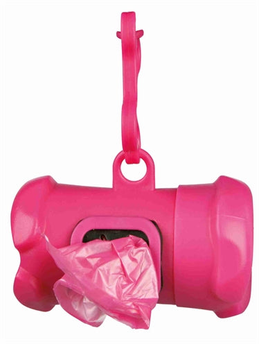 Trixie Poop Sac Holder Bone Forme avec sacs de merde Assorti