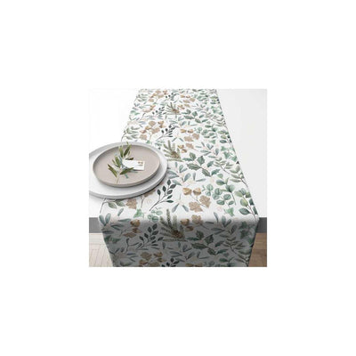 Chemin de table Ambiente 40x150cm feuilles