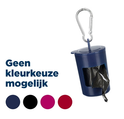 Dispensateur de poche de caca Trixie avec des sacs 2x20 d'assorti