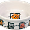 Trixie Food Bowl Kat Céramique avec assorti imprimé
