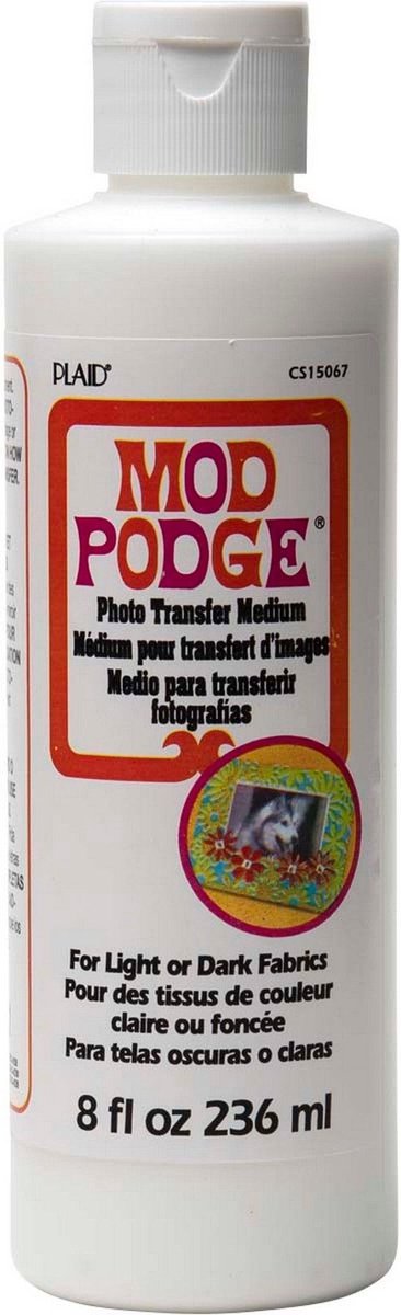 Colle transfert photo Mod podge - pour photos et textes - 236ml