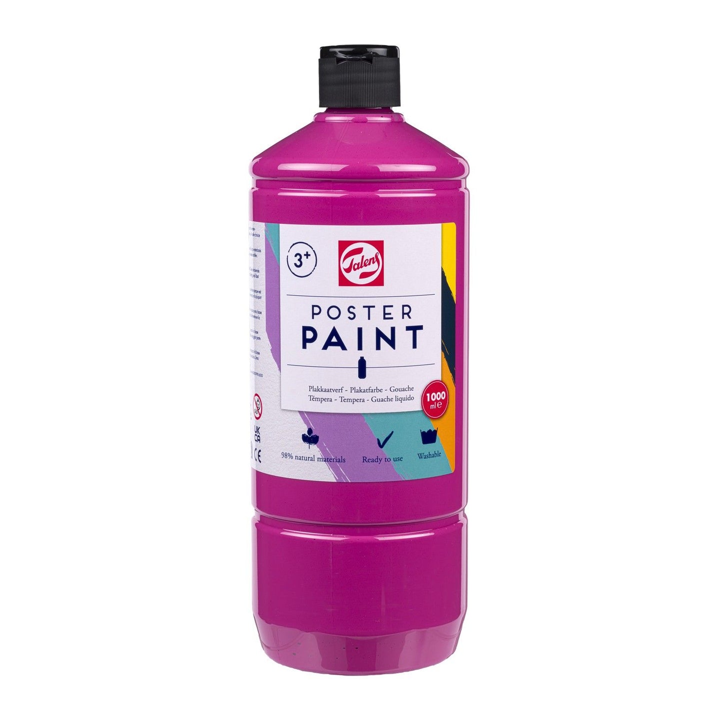 Talens • gouache openstock 1000ml rose foncé 362