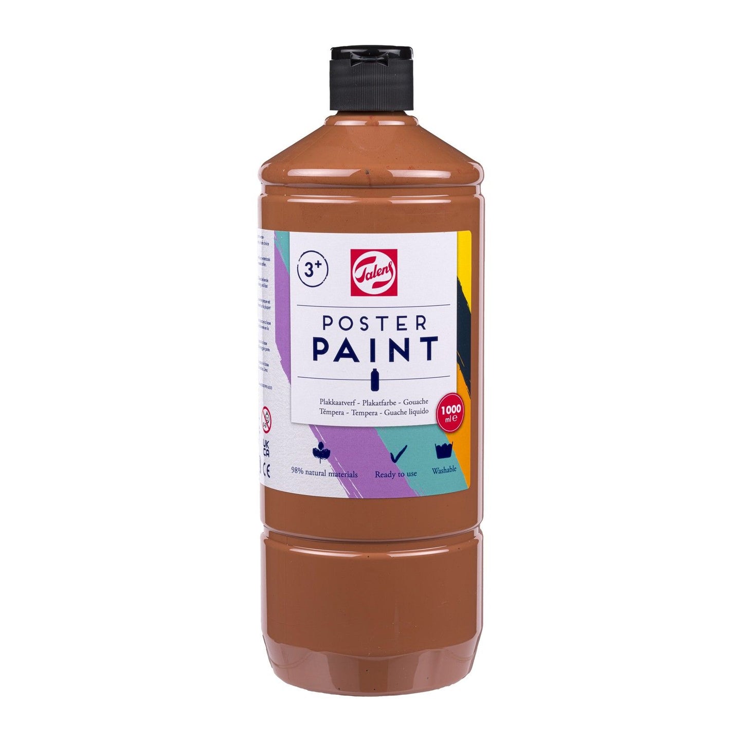 Talens • gouache openstock 1000ml châtain clair 401